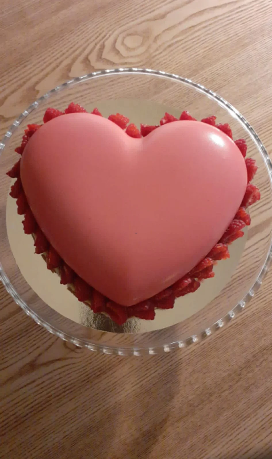 Mono deser serce malinowe — Cieszyn