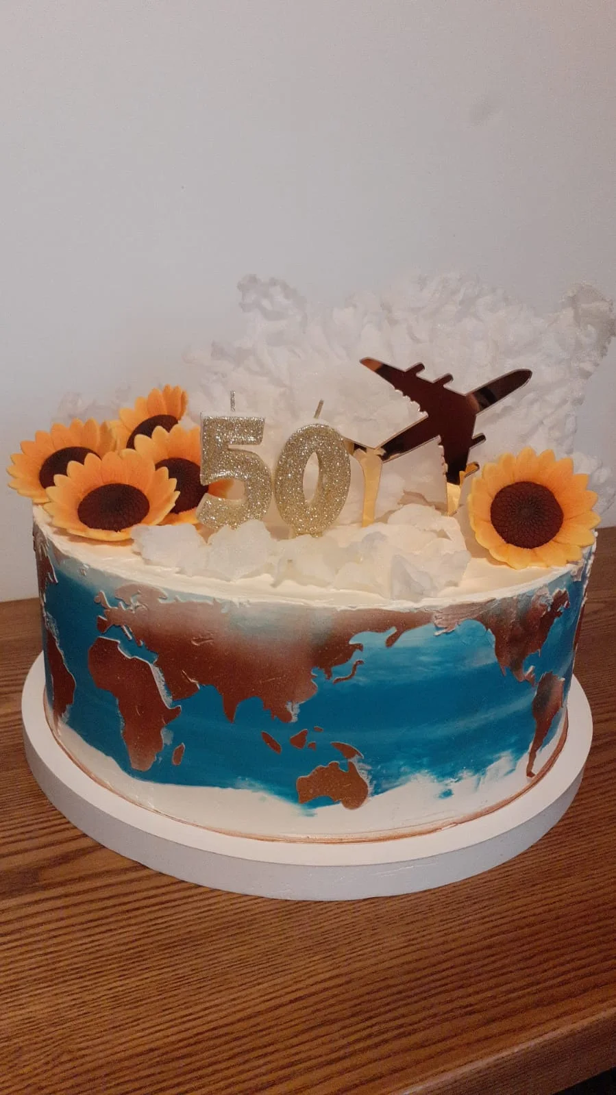 Tort urodzinowy 50 lat — Cake Time